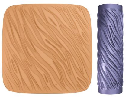 Animal Prints Mini Texture roller #40 4 Designs