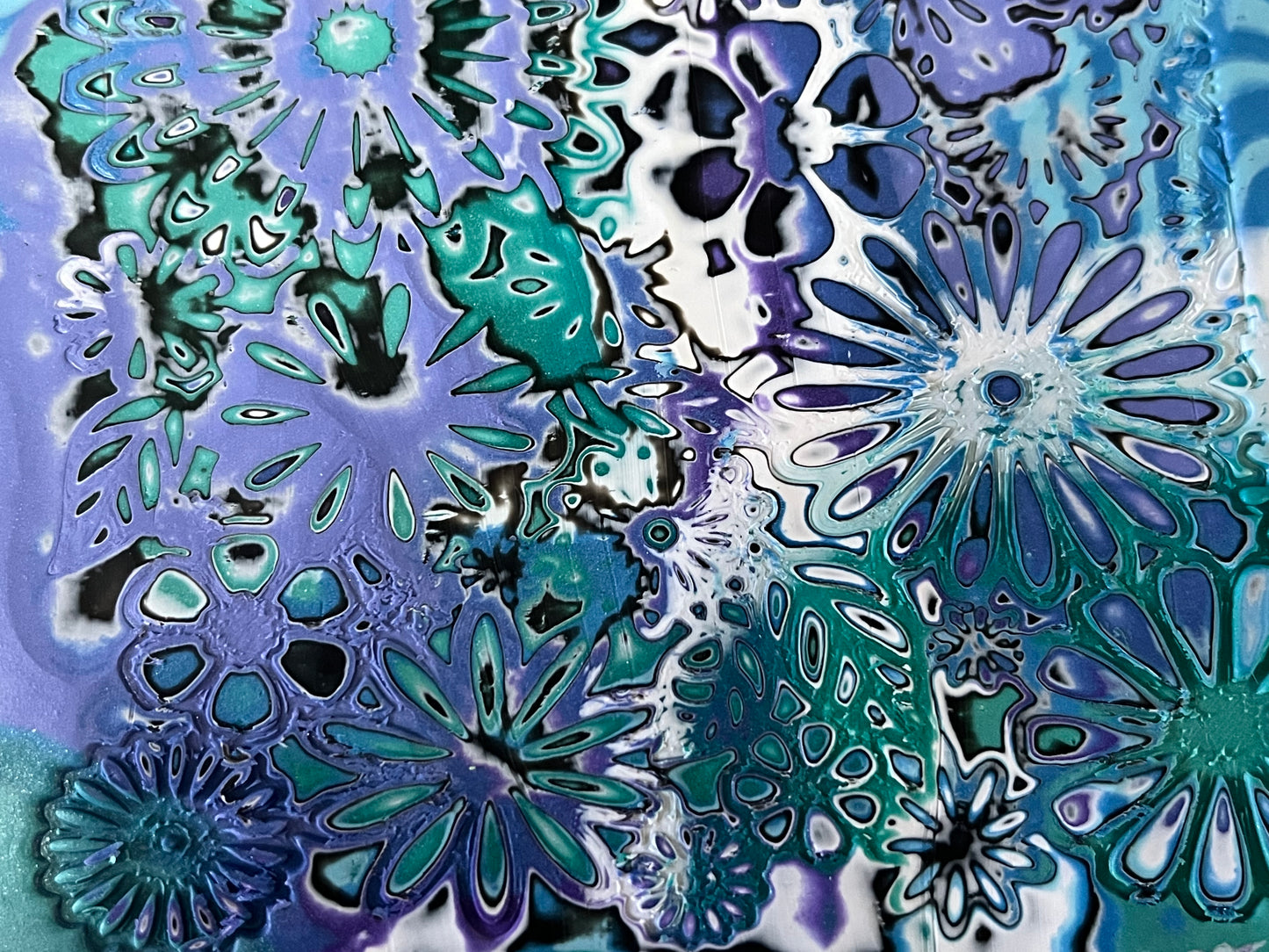 MG Texture Plate Flower Bunch