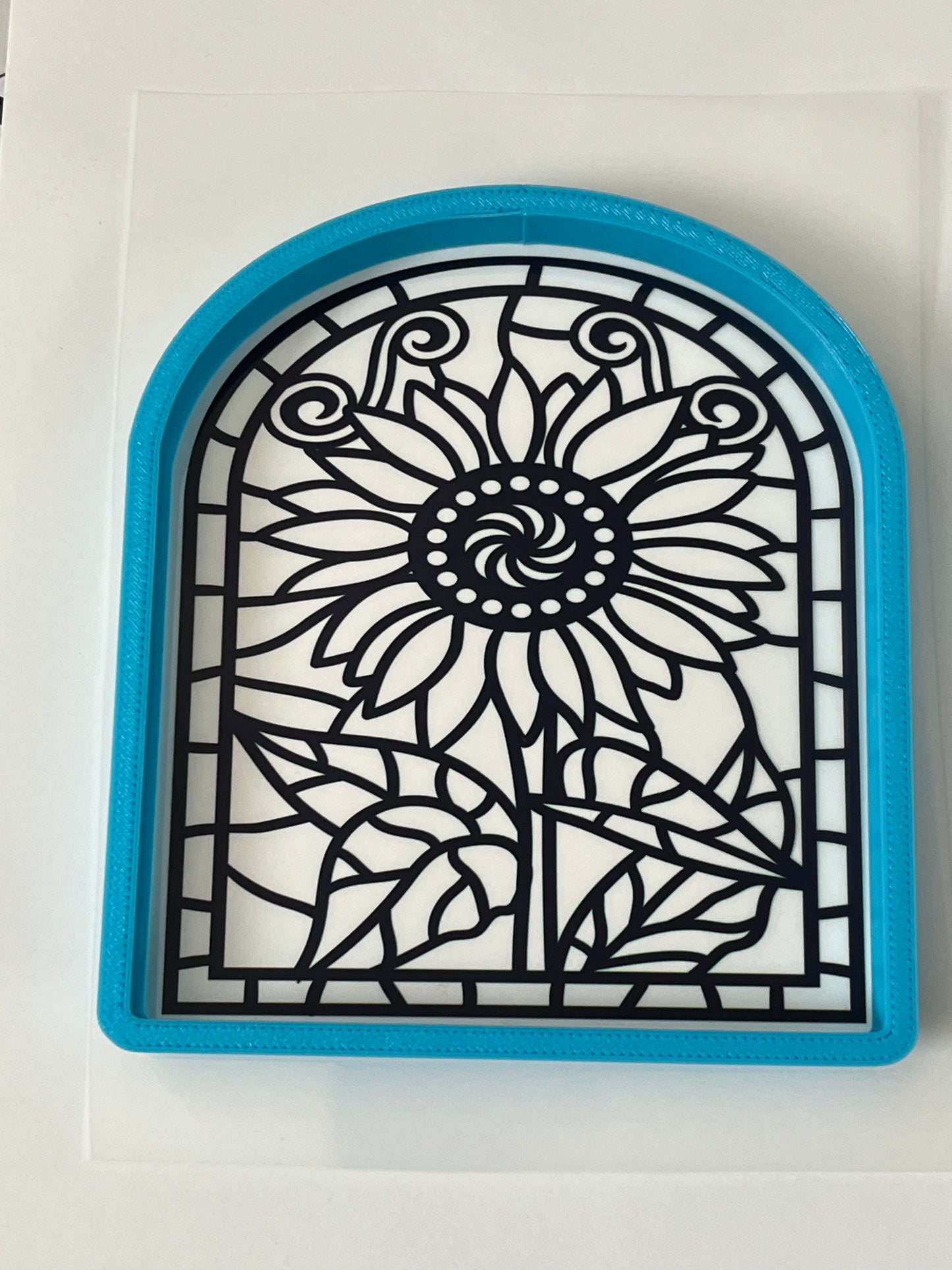 Sunflower #1 Stained Glass Screens & Cutters