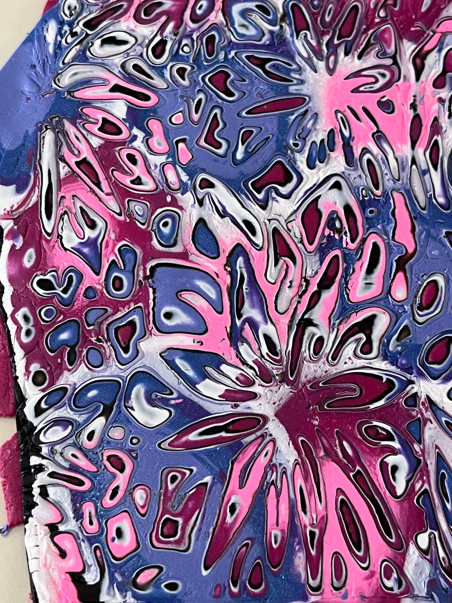 MG Texture Plate Flowers