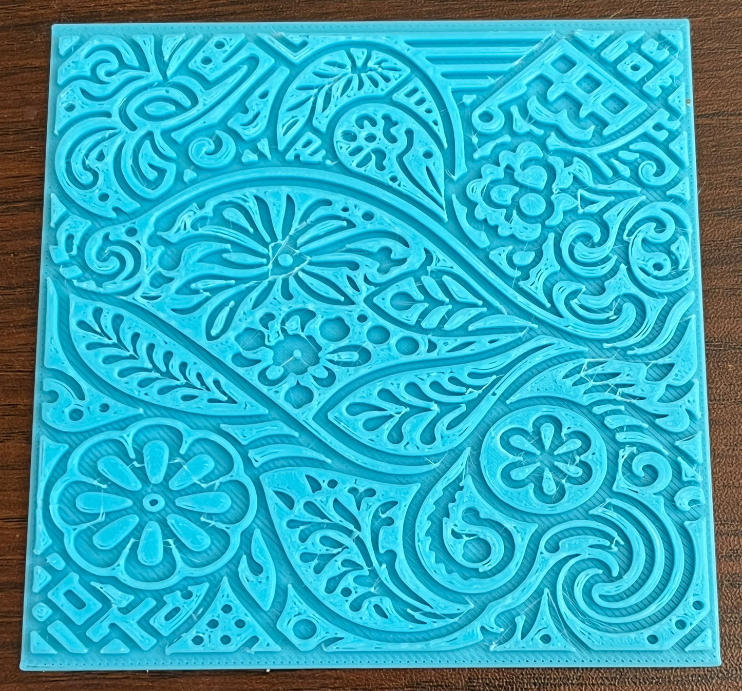 MG Texture Plate Floral Doodles