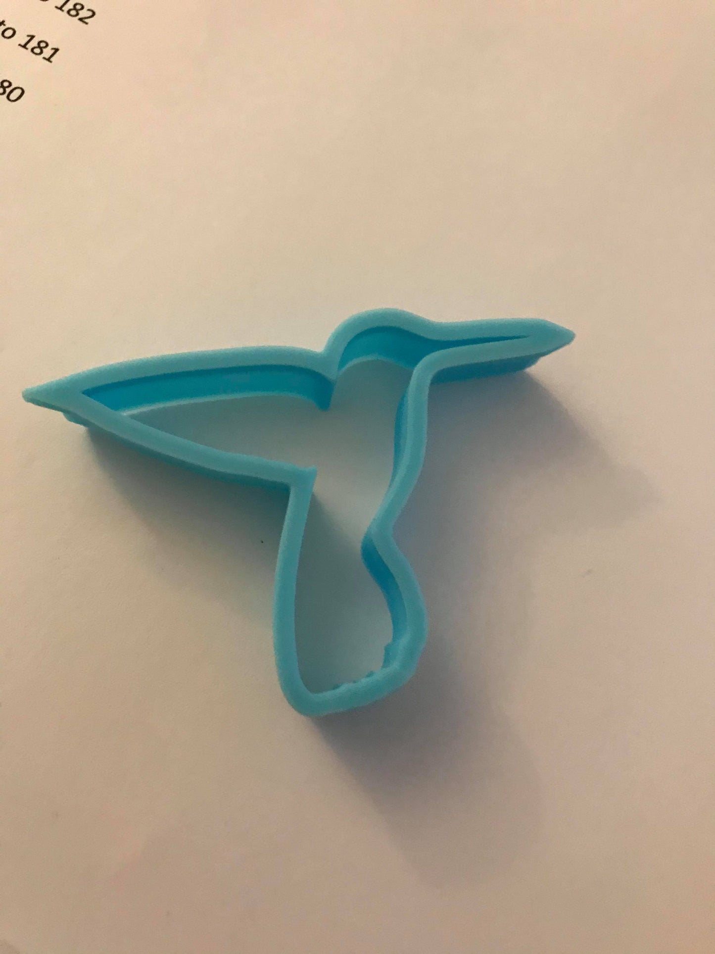 #219 Cutter Mirrored Hummingbird