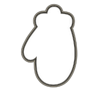 #99 Seasonal Mittens Cutter #6