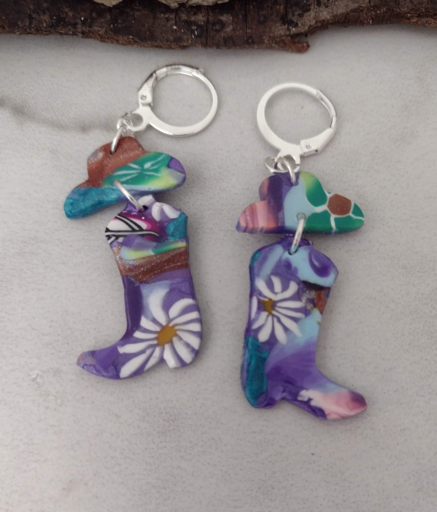 #295 Cowboy Boot Mirrored Pairs