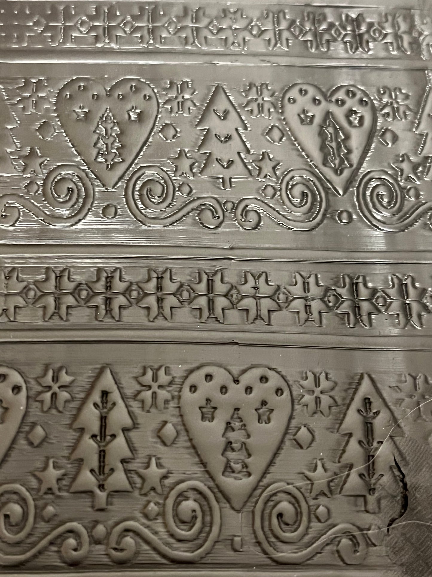 Folk Art roller #1 Heart Roller