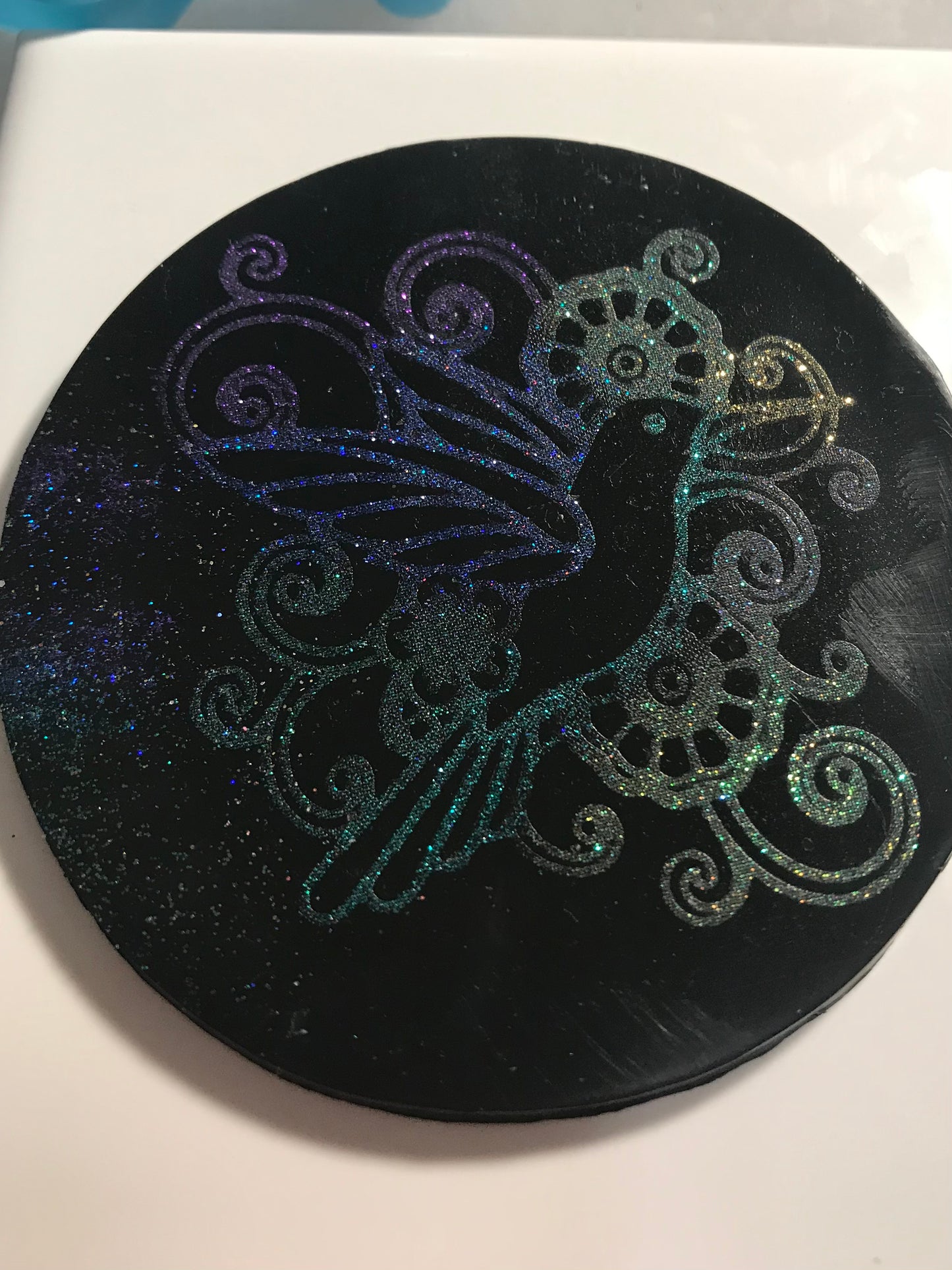 Hummingbird in Florals ColorMe
