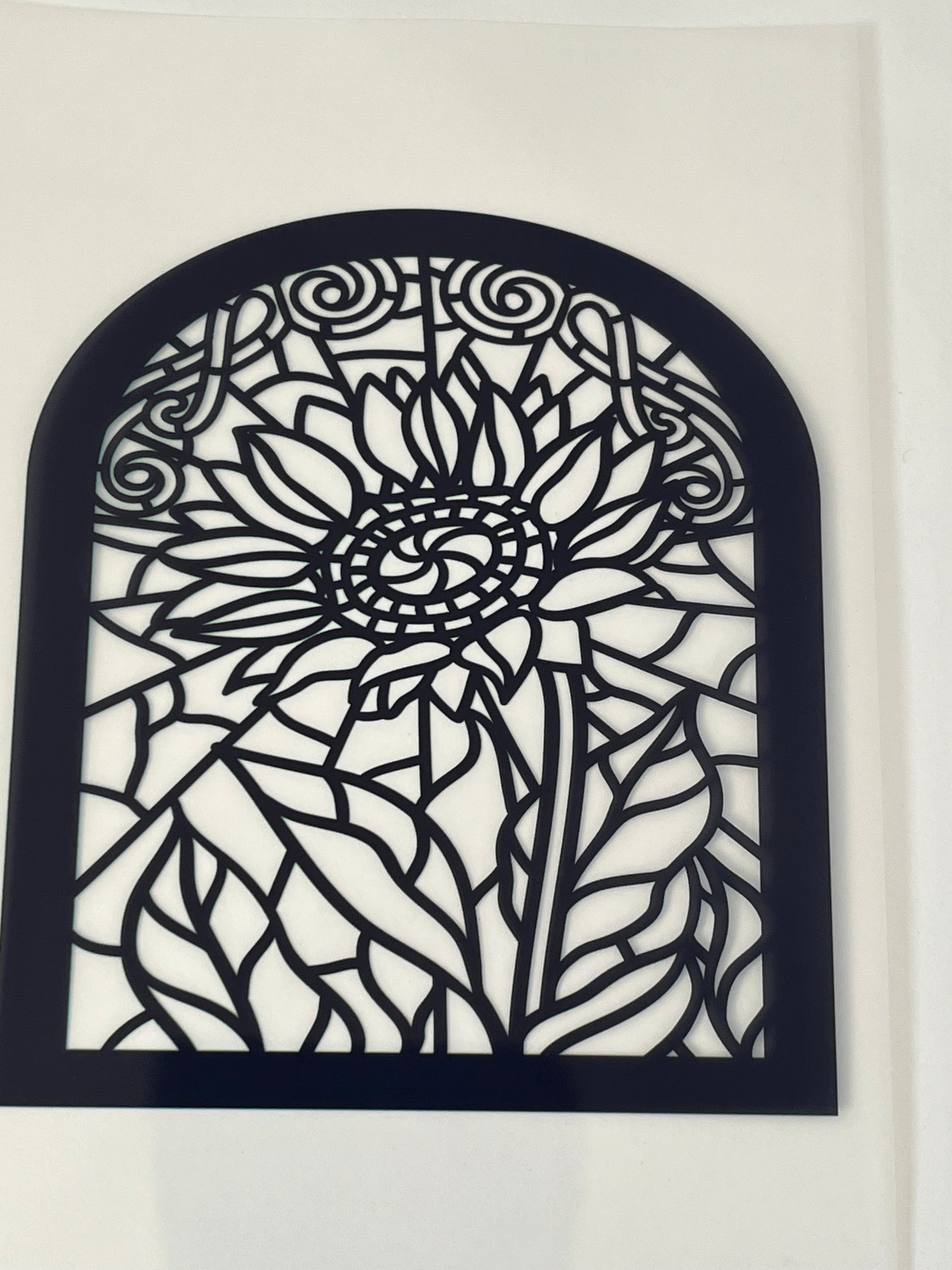 Sunflower #2 stained Glass Screens & Cutters