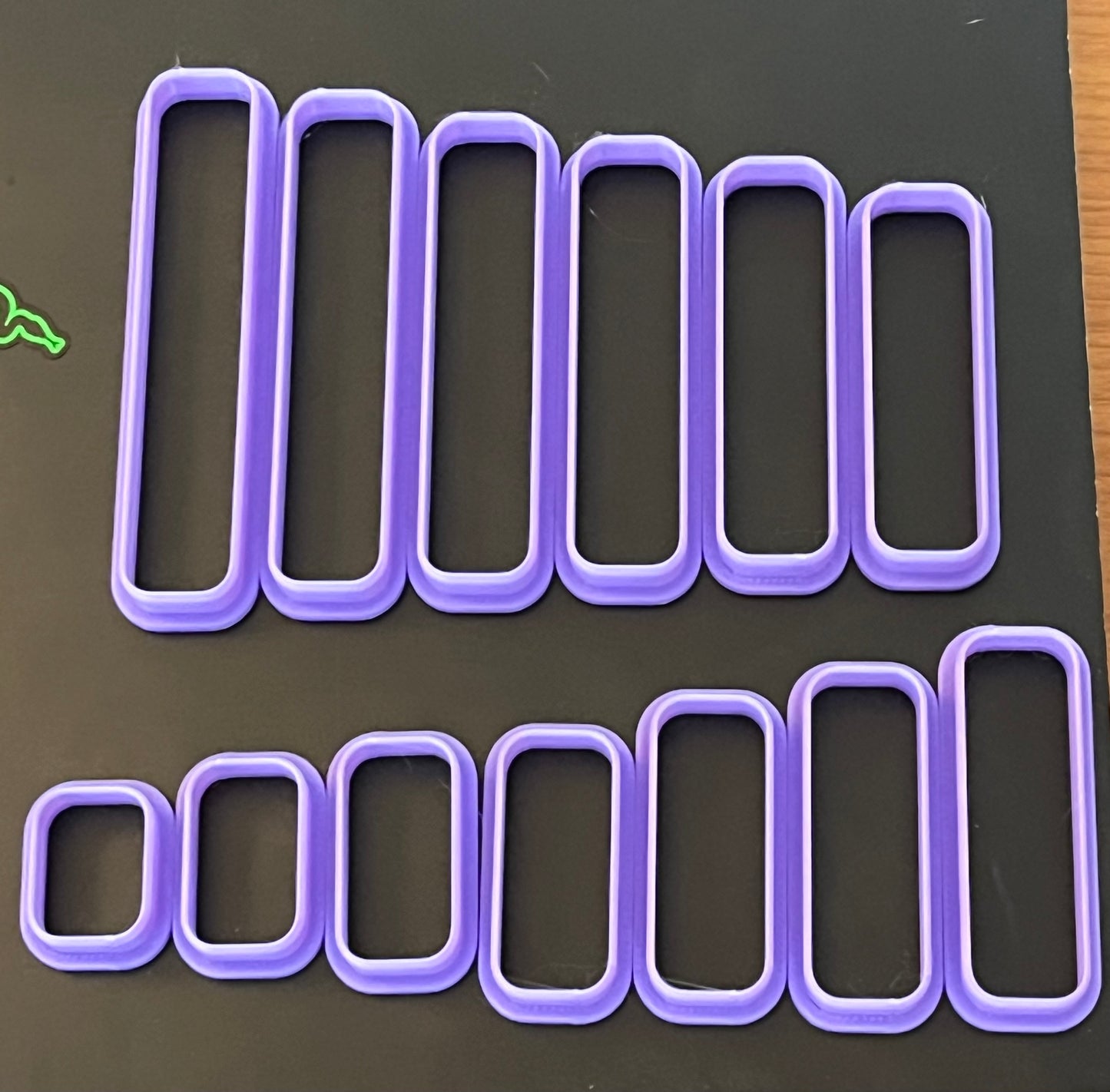 1.5cm wide rounded rectangles