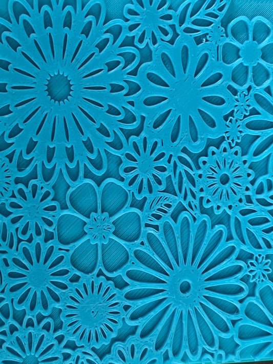 MG Texture Plate Flower Bunch