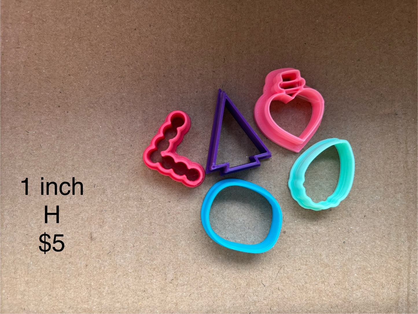 1 inch 5 pc H