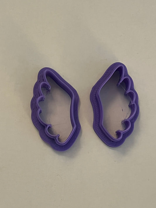 Angel wings mirrored cutters