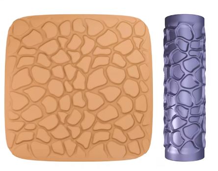 Animal Prints Mini Texture roller #40 4 Designs