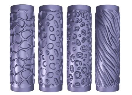 Animal Prints Mini Texture roller #40 4 Designs