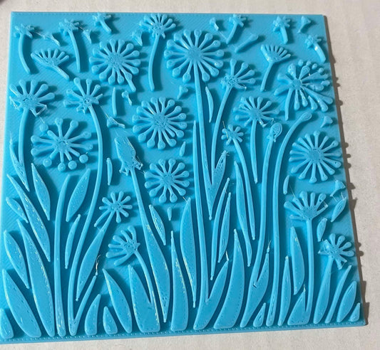 MG Texture Plate Dandelions
