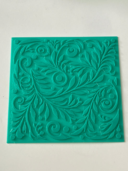 MG Texture Plate Leaves