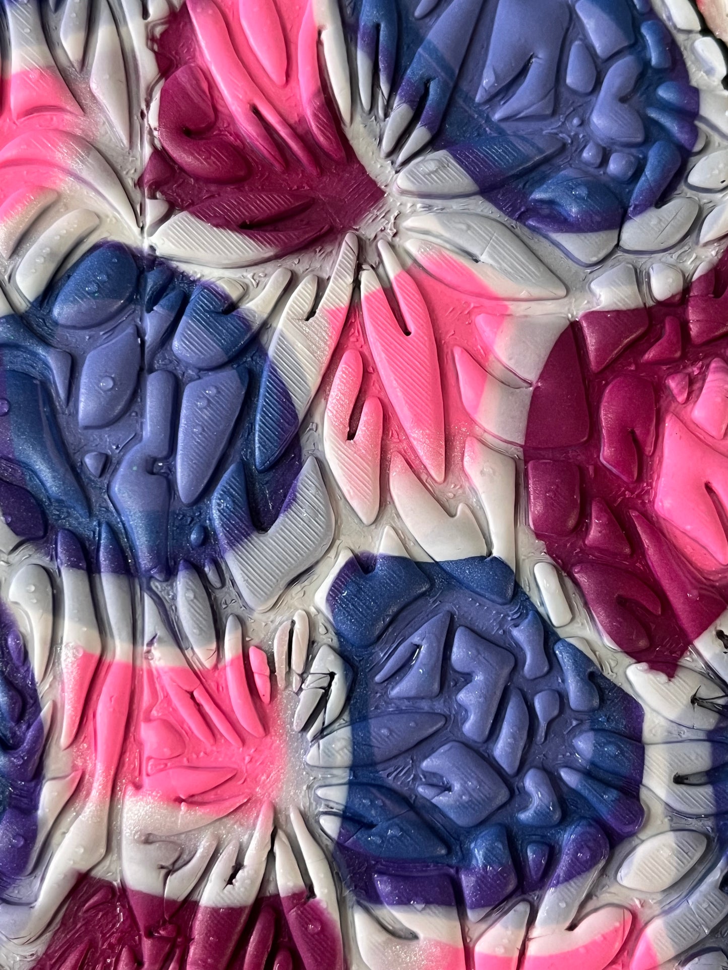 MG Texture Plate Flowers