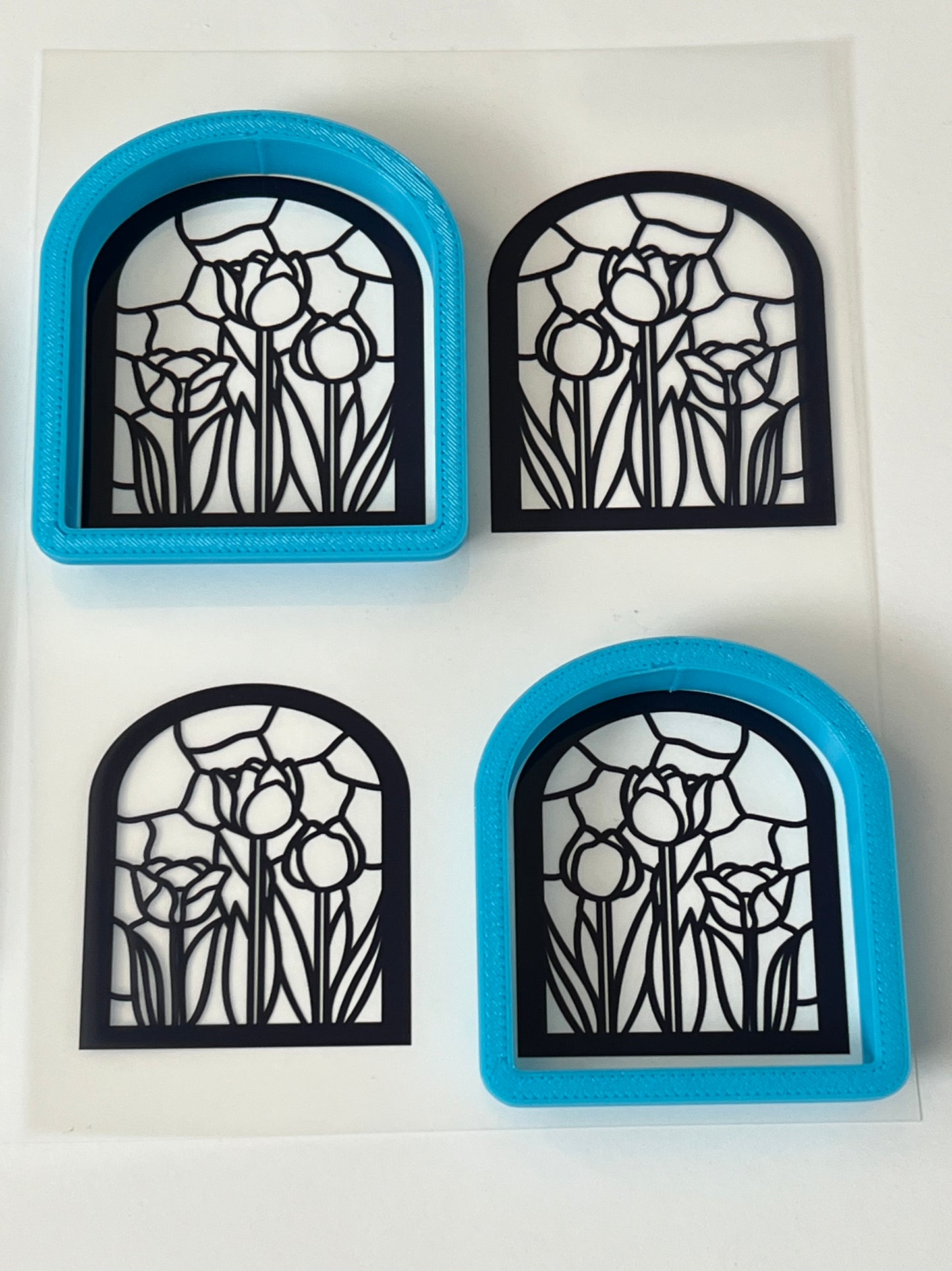 Tulip #1 Stained Glass Screens & Cutters
