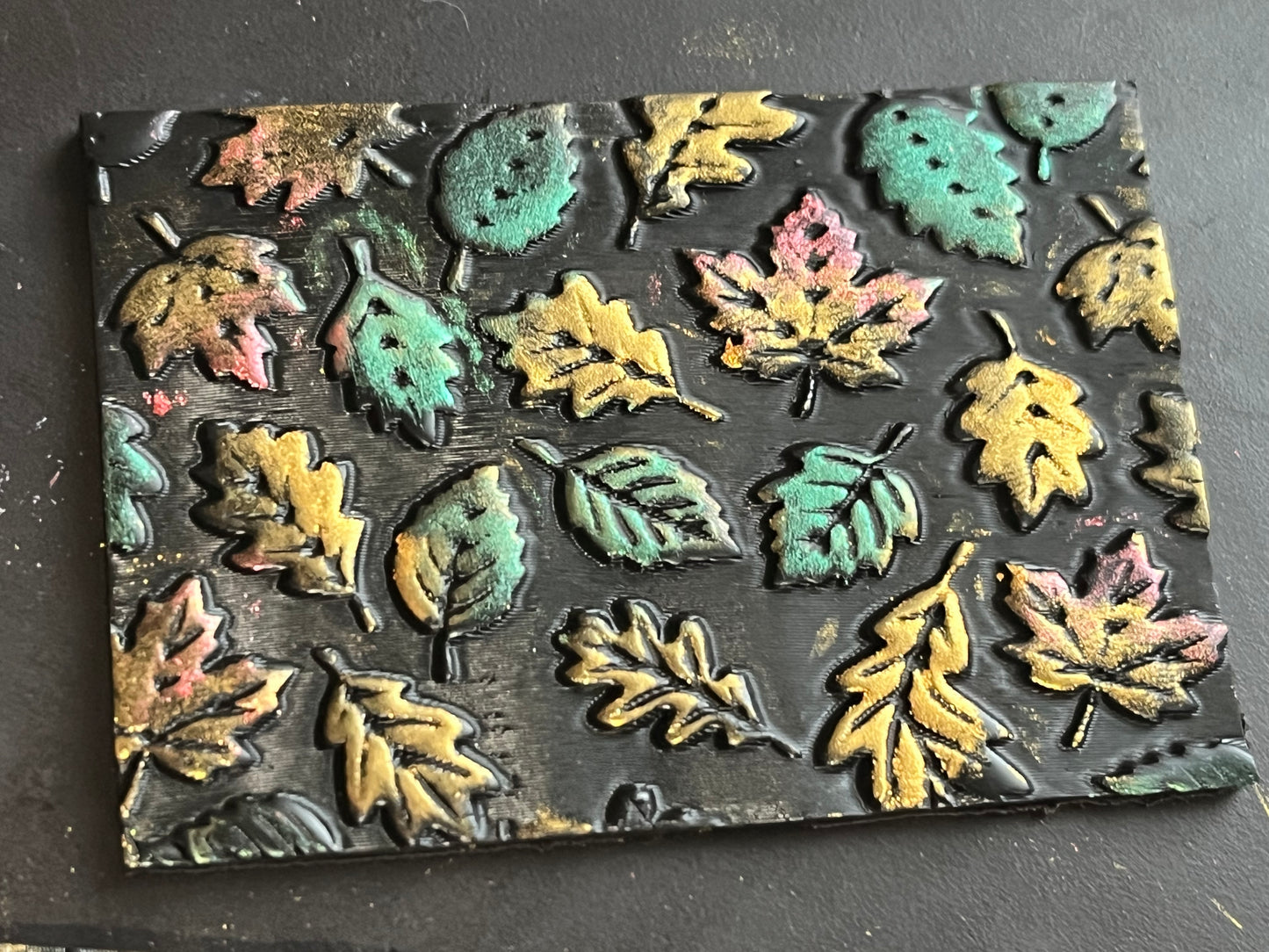 Autumn Leaves mini roller