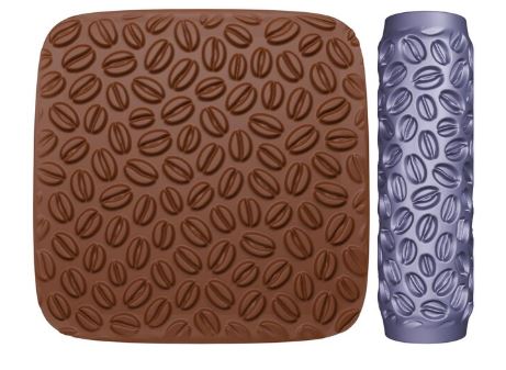coffee Mini Texture roller #68 4 Designs