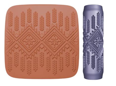 Bohemian Mini Texture roller #72 4 Designs