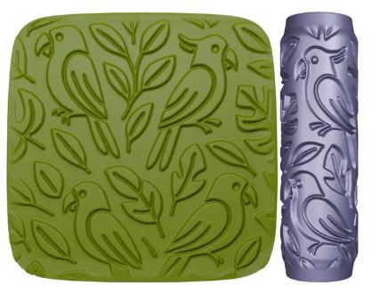 Rainforest  Mini Texture roller #75 4 Designs