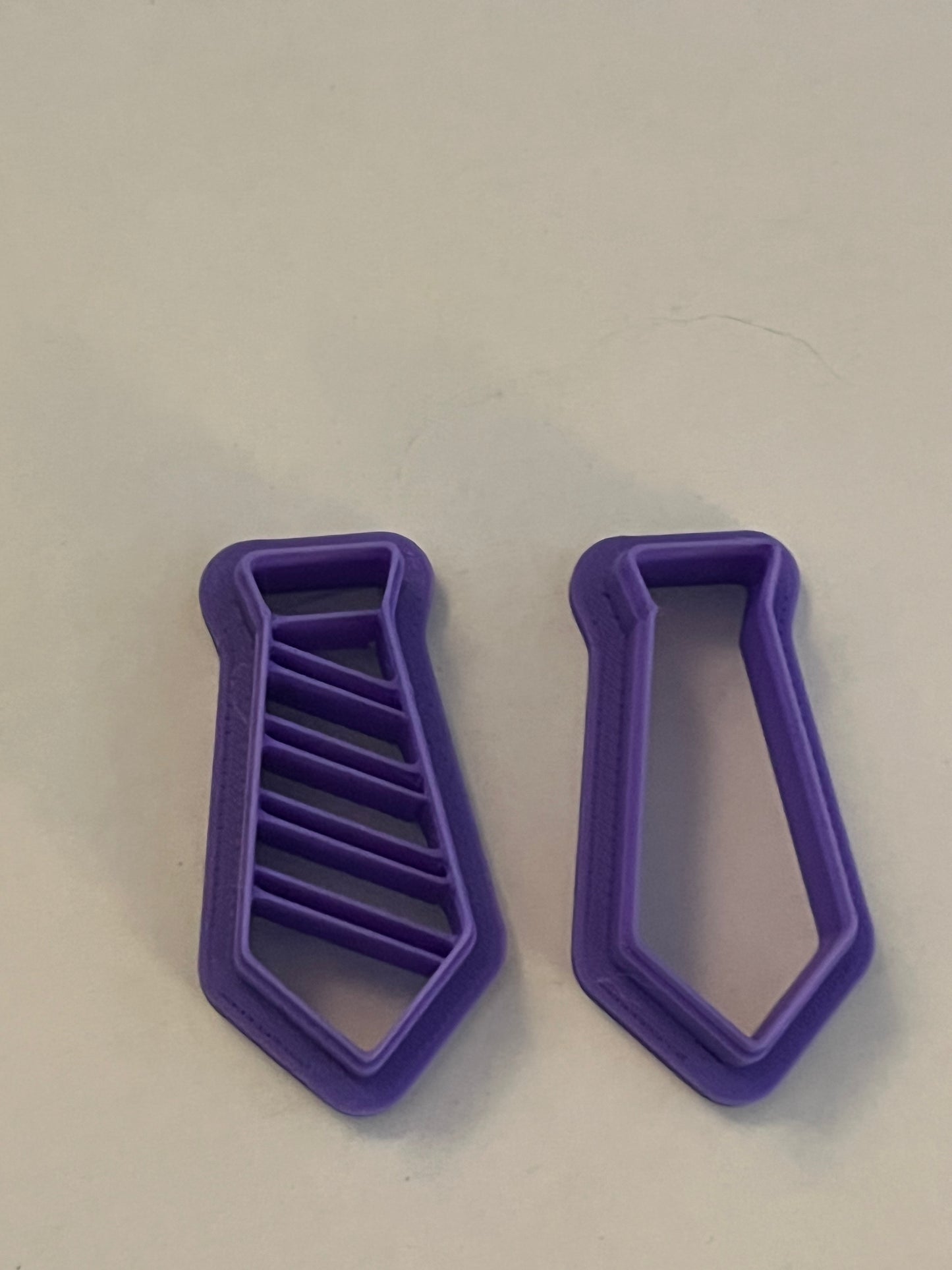 Fathers Day Tie cutters 2 pc