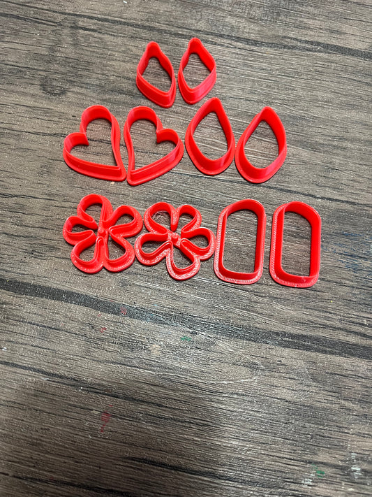 10 pc 5 set mirrors >1.5 inch