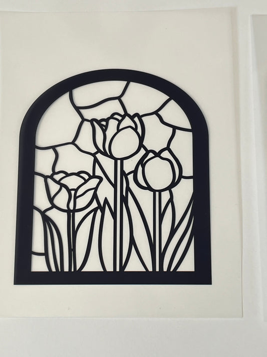 Tulip #1 Stained Glass Screens & Cutters