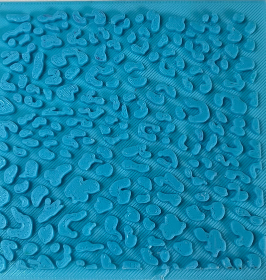 MG Texture plate Leopard Print