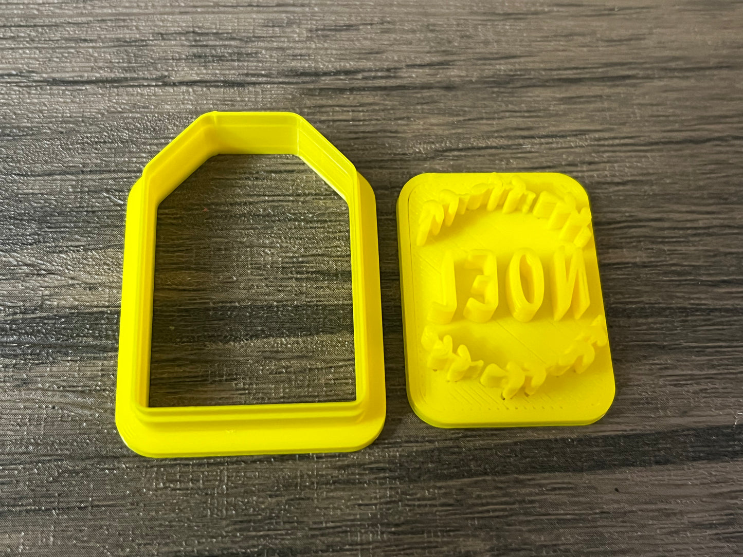 Gift Tag Imprint and tag cutter 1.2 inch choice of 4