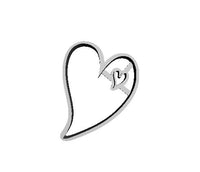 # 53 Cutter Set, Curvy Heart-in-Heart, Tall