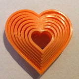 # 213 Cutter Set, Classic Heart