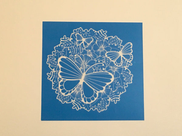 Butterfly bouquet Bowl Screen