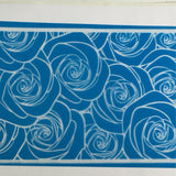 Full Rose Petal Outlines