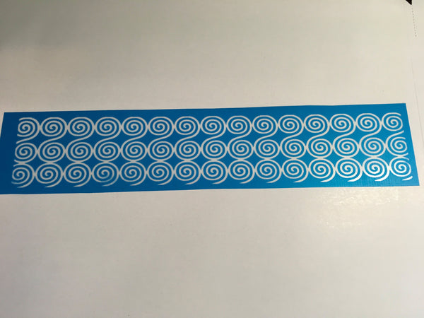 Bracelet Screen Stacked Swirls