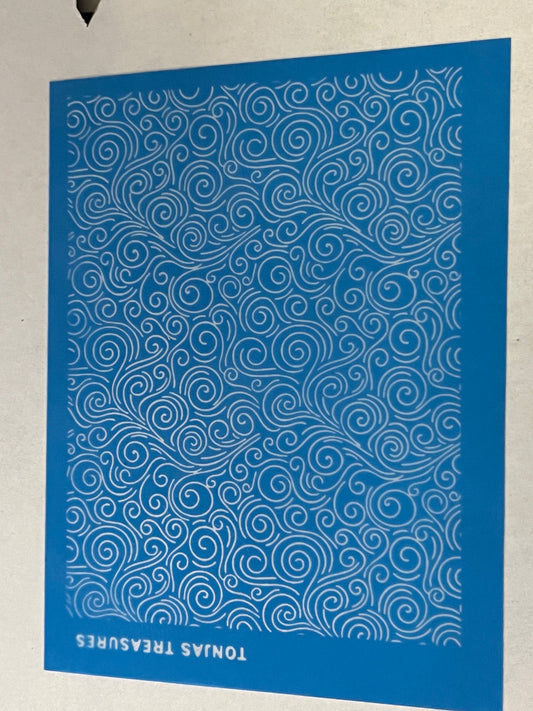 Winter Wind Silk Screen