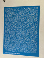 Jelly Fish Swarm Silk Screen