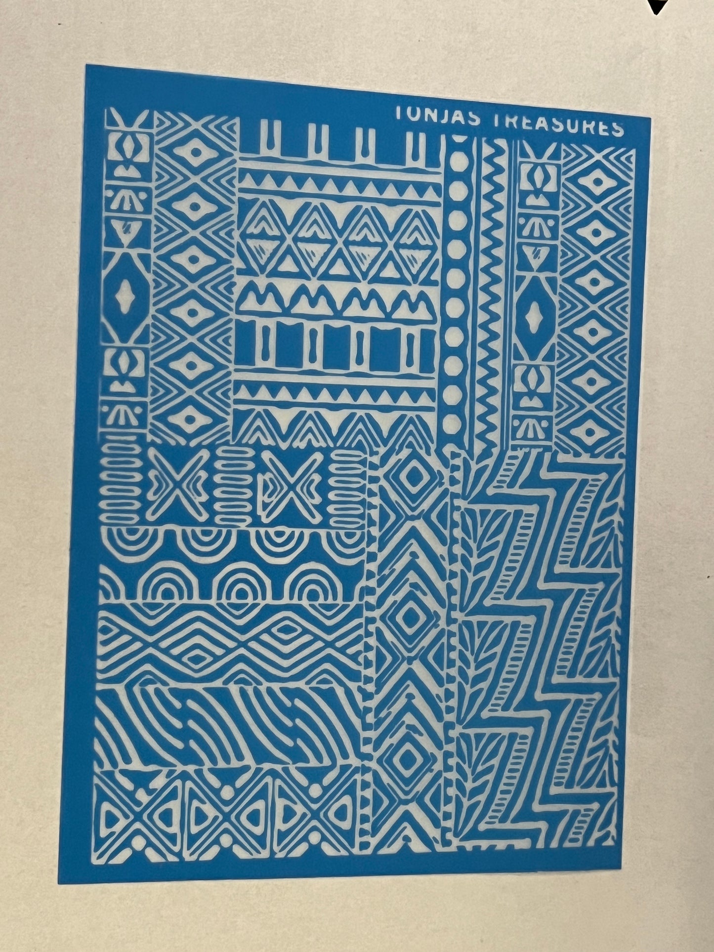 Mud Cloth Duo Silk Screen