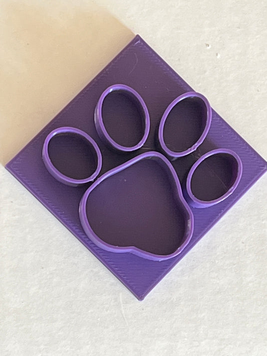 Paw Print Imprint