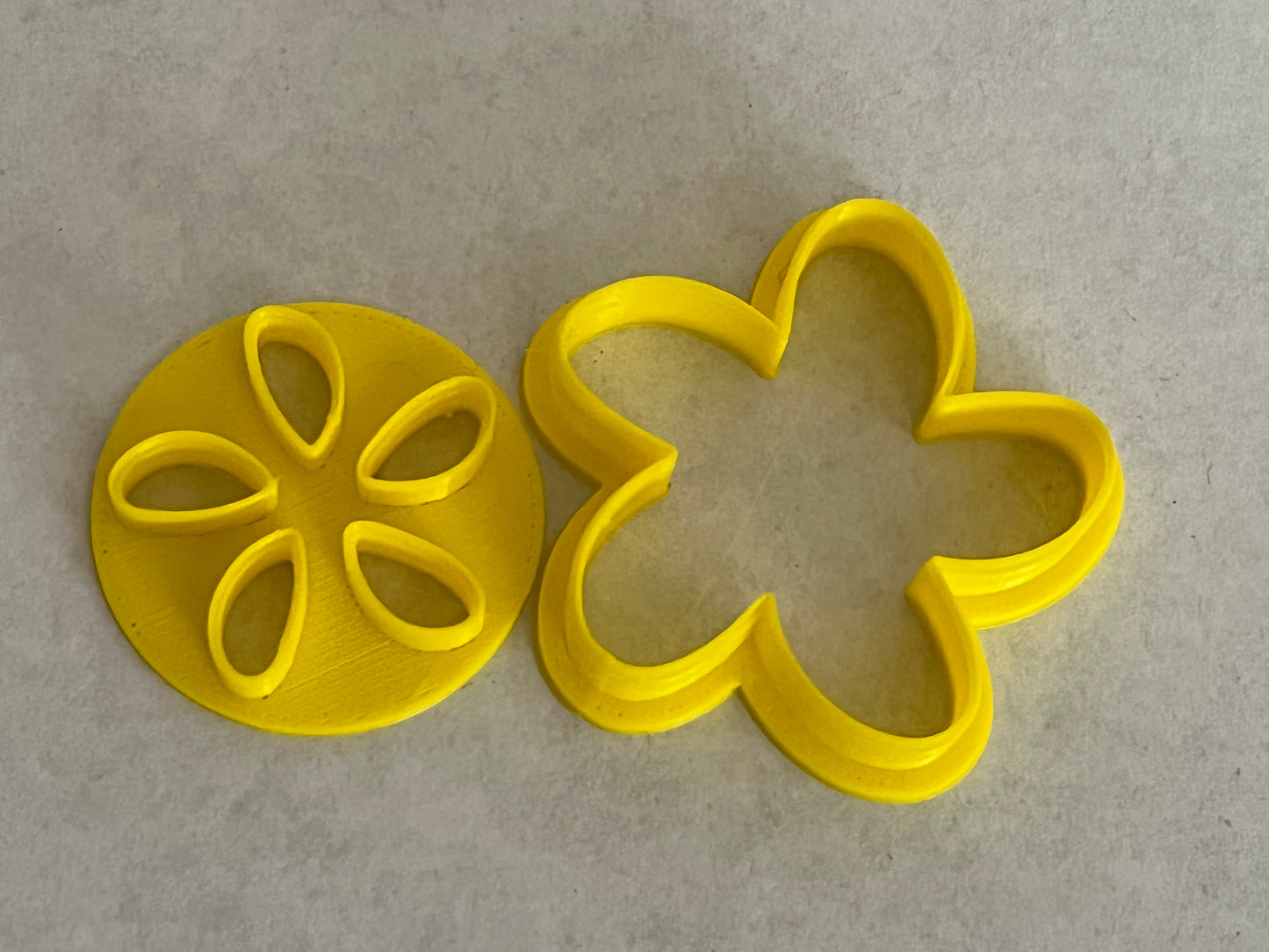 Flower with cut outs