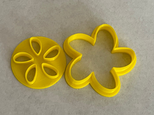Flower with cut outs