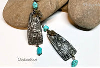 ClayBoutique Aztec Tribal Roller