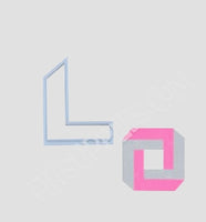 L Puzzle Interlocking Cutter