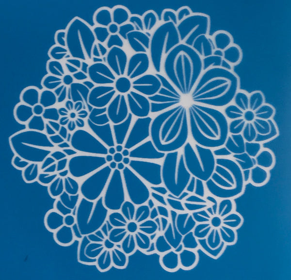 Floral bowl screen #3