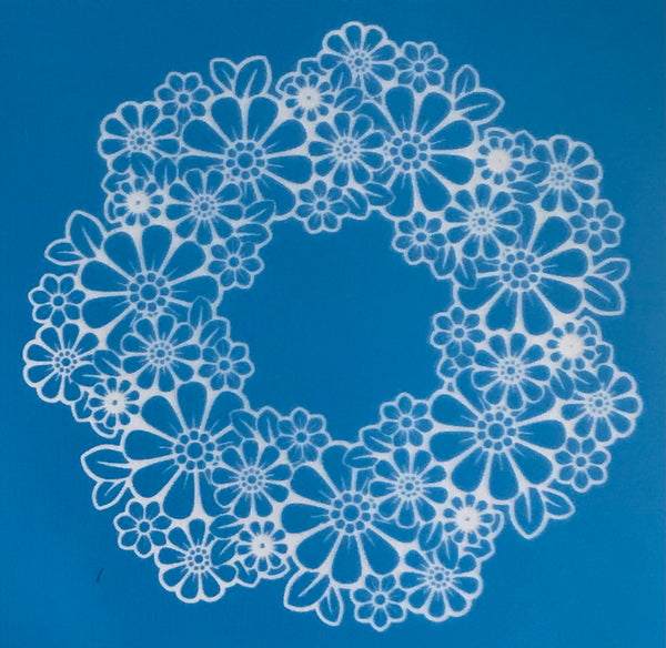 Floral bowl screen #2