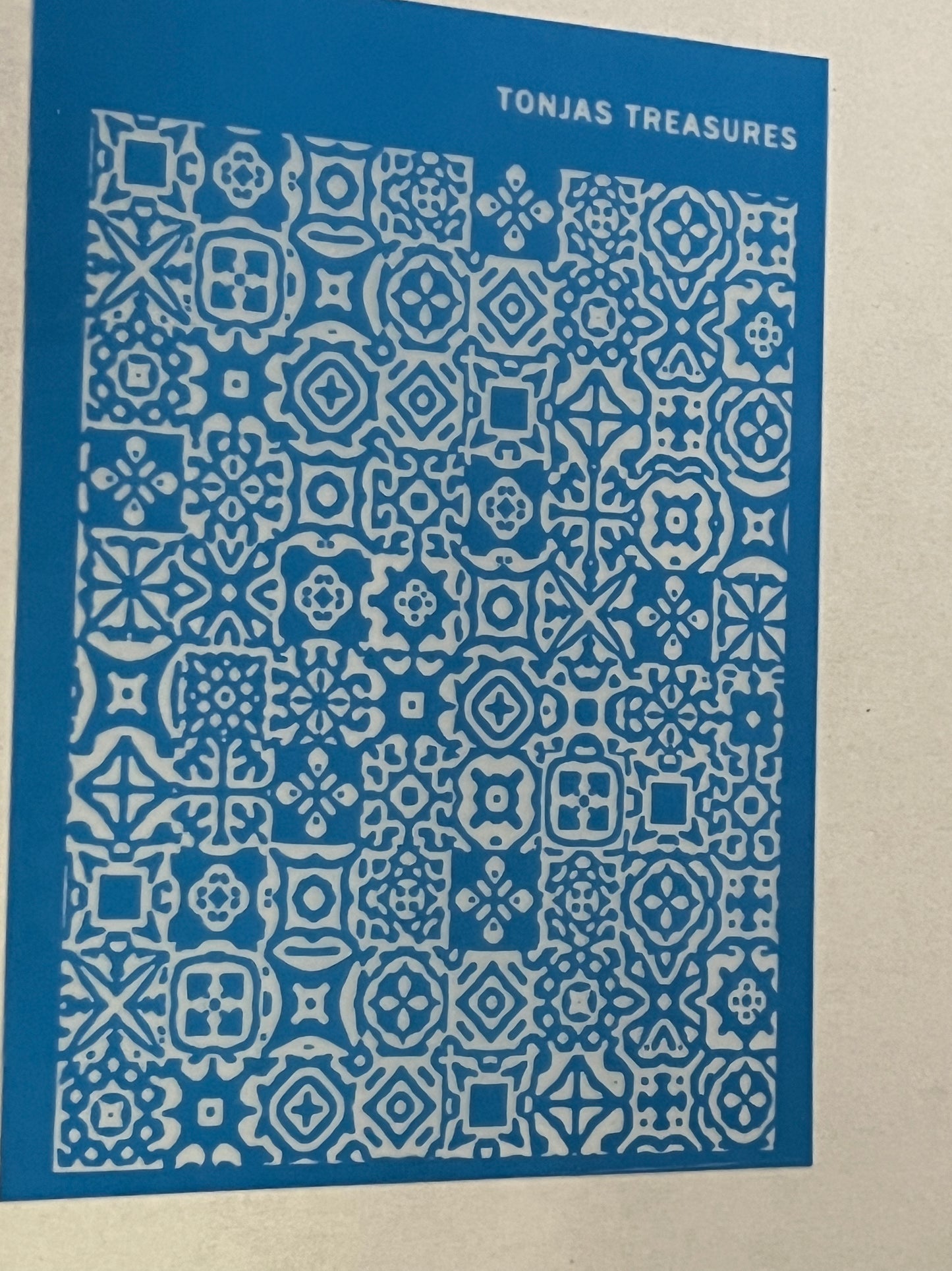 Tile Wall Silk Screen