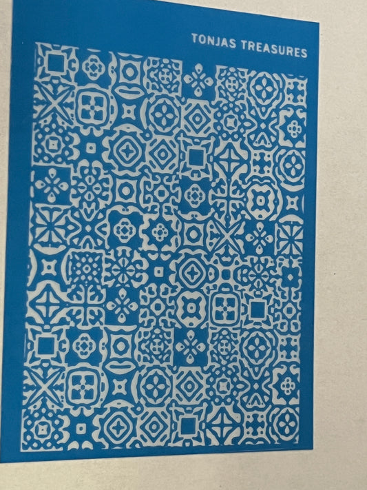 Tile Wall Silk Screen