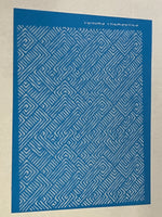 Mayan Fantasy Silk Screen