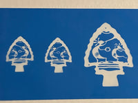Colorme Kokopelli Arrowheads
