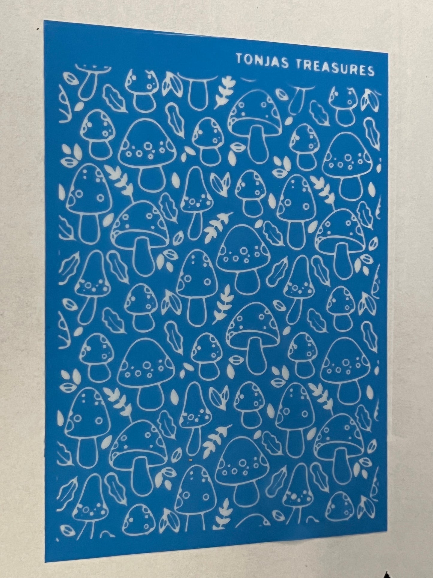 Mushroom Patch Silk Screen